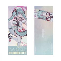 Hatsune Miku anime Laser ticket