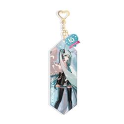 Hatsune Miku anime keychain