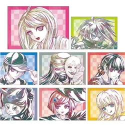 Danganronpa anime polaroid 8 pcs a set