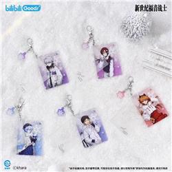 EVA anime keychain 5pcs a set