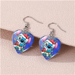 Stitch anime earrings