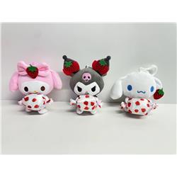 Kuromi anime Plush toy 10cm 3pcs a set