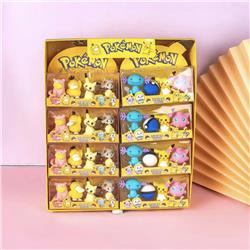 Pokemon anime eraser 24 pcs a set 16 pcs a set