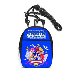Sonic anime messenger bag 13*10*4cm