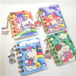 Kuromi anime notebook 100*80mm 24pcs a set