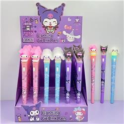 Kuromi anime luminous lamp pen 36 pcs a set