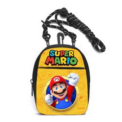 Super Mario anime messenger bag 13*10*4cm