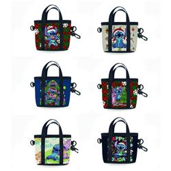 Stitch anime handbag 13*10cm