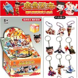 Ne Zha anime keychain 32 pcs a set