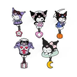 Kuromi anime pin