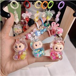 Labubu anime keychain