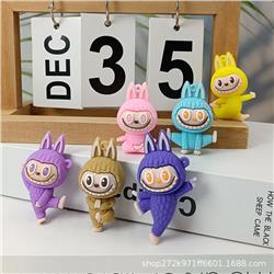 Labubu anime keychain