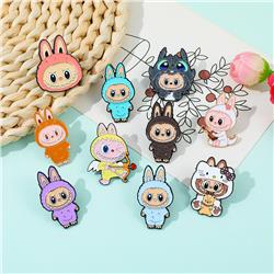 Labubu anime pin