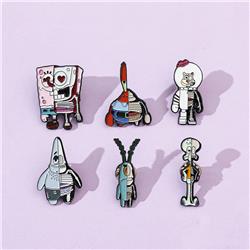SpongeBob anime pin