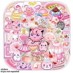 Kirby anime stickers 60pcs a set