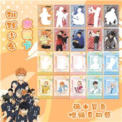 Haikyuu anime lomo card 11.8x8.7x8.5cm 80pcs