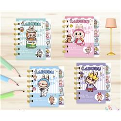 Labubu anime notebook 24 pcs a set