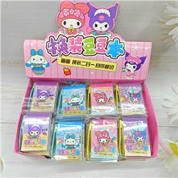 Kuromi anime change sticker book 60*40*8mm 48 pcs a set