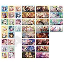 Hatsune Miku anime transparent stickers 10 pcs a set
