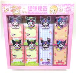 Kuromi anime sticky note 40pcs a set