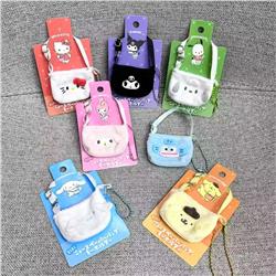 Kuromi anime shoulder bag 4cm 1pcs