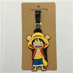 One Piece anime baggage tag