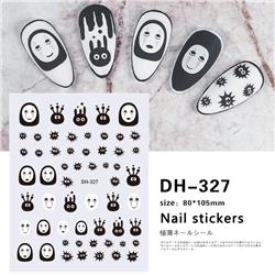 Spirited Away anime 3D nail sticker