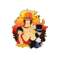 One Piece anime pin 3pcs a set