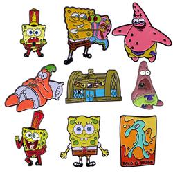 SpongeBob anime pin 2pcs a set