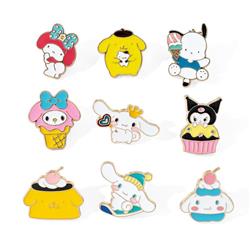Kuromi anime pin