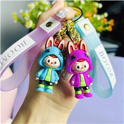 Labubu anime keychain