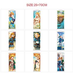 The Legend of Zelda anime wallscroll 25*70cm price for 5 pcs