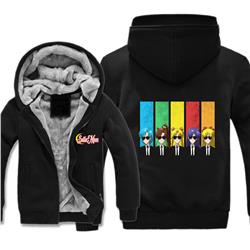 Sailor Moon Crystal anime thick hoodie