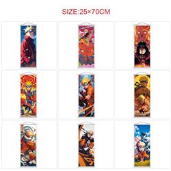 Naruto anime wallscroll 25*70cm price for 5 pcs