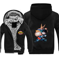 My Hero Academia anime thick hoodie
