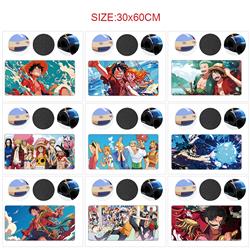 One Piece anime Mouse pad 60*30cm
