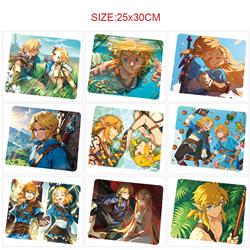 The Legend of Zelda anime Mouse pad 25*30cm