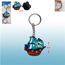 One Piece anime keychain