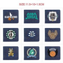 Haikyuu anime wallet