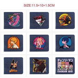 chainsaw man anime wallet