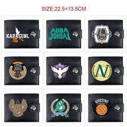 Haikyuu anime wallet