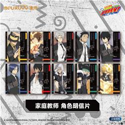 hitman reborn anime postcard