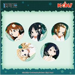 K-ON! anime pin 65mm