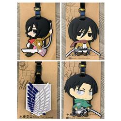 Attack on Titan anime baggage tag
