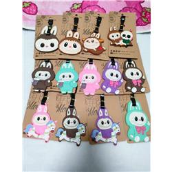Labubu anime baggage tag