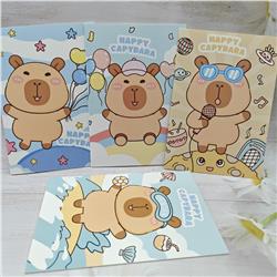 Capybara anime notebook 20 pcs a set
