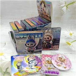 Labubu anime pin 75mm 10 pcs a set