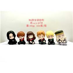 Harry Potter anime figure 4.5cm 6pcs a set