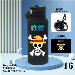 One Piece anime vacuum cup