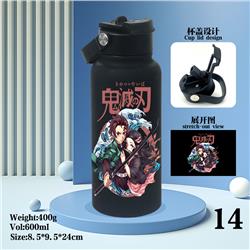 Demon slayer kimets anime vacuum cup